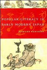 Popular Literacy in Early Modern Japan