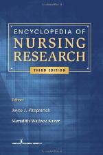 Encyclopedia of Nursing Research