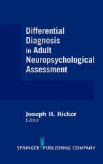 Differential Diagnosis in Adult Neuropsychological Assessment