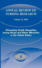 Annual Review of Nursing Research, Volume 22, 2004
