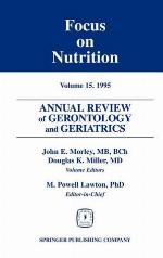 Annual Review of Gerontology and Geriatrics, Volume 15, 1995