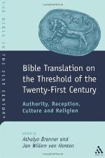 Bible Translation On The Threshold Of The Twenty First Century