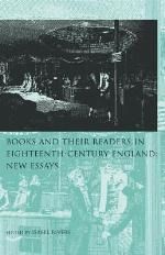 Books and Their Readers in 18th Century England