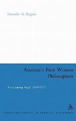 America's First Women Philosophers