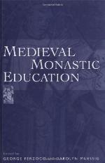 Medieval Monastic Education