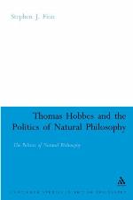 Thomas Hobbes and the Politics of Natural Philosophy