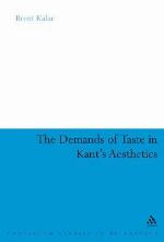 The Demands of Taste in Kant's Aesthetics