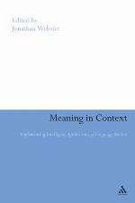 Meaning in Context