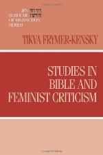 Studies in Bible and Feminist Criticism