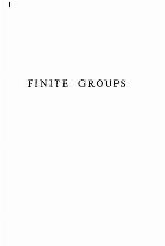 Finite Groups (AMS/Chelsea Publication)