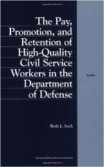 The Pay, Promotion, and Retention of High-Quality Civil Service Workers in the Department of Defense