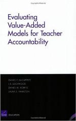 Evaluating Value-Added Models for Teacher Accountability