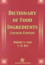 Dictionary of Food Ingredients
