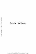 Chemistry for energy : based on a symposium sponsored by the Chemical Institute of Canada at the annual CIC conference, Winnipeg, June 5-7, 1978