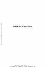 Actinide separations