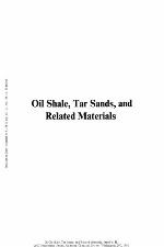 Oil shale, tar sands and related materials : based on a symposium sponsored by the Division of Fuel Chemistry at the second Chemical Congress of the North American Continent, Las Vagas, Aug. 25-29,1980