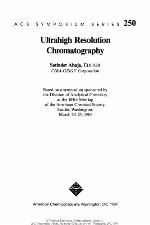 Ultrahigh resolution chromatography.