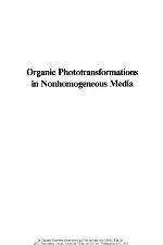 Organic Phototransformations in Nonhomogeneous Media