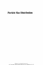 Particle Size Distribution