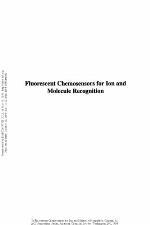 Fluorescent chemosensors for ion and molecule recognition