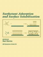 Surfactant adsorption and surface solubilization
