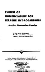 System Of Nomenclature For Terpene Hydrocarbons.