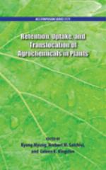 Retention, uptake, and translocation of agrochemicals in plants