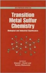 Transition Metal Sulfur Chemistry