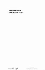 The Decline Of Nayar Dominance