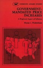 Government Mandated Price Increases