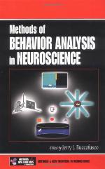 Methods Of Behavior Analysis In Neuroscience