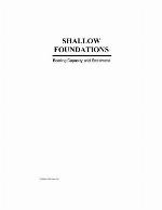 Shallow Foundations