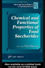 Chemical and Functional Properties of Food Saccharides