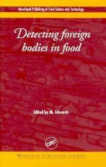 Detecting Foreign Bodies in Food