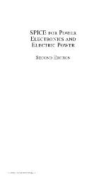 Spice for Power Electronics and Electric Power, Second Edition