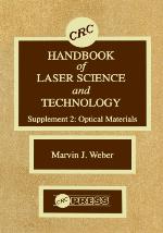 CRC Handbook of Laser Science and Technology Supplement 2