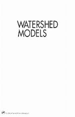 Watershed Models