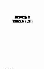 Spectroscopy of Pharmaceutical Solids