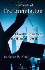 Handbook of Preformulation