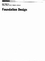 Foundation Design