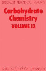 Carbohydrate Chemistry vol 13