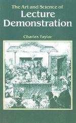 The Art and Science of Lecture Demonstration