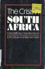 Crisis in S. Africa