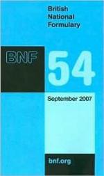 British National Formulary 54