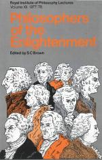Royal Institute of Philosophy lectures : vol. 12, 1977-78: philosophers of the enlightenment.