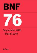 Bnf 76 (British National Formulary) September 2018