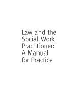 Law and the Social Work Practitioner