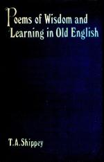 Poems of Wisdom and Learning in Old English