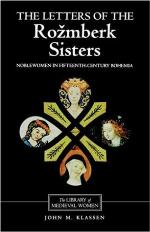 The Letters of the Rožmberk Sisters