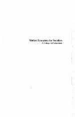 Marxist Economics for Socialists